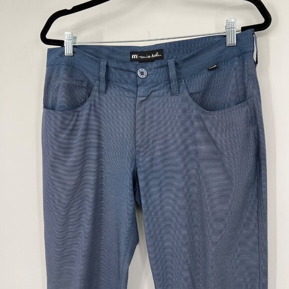 Travis Mathew Men's Open To Close Pants Heather Navy men size 32 x 30 blue - Picture 2 of 9